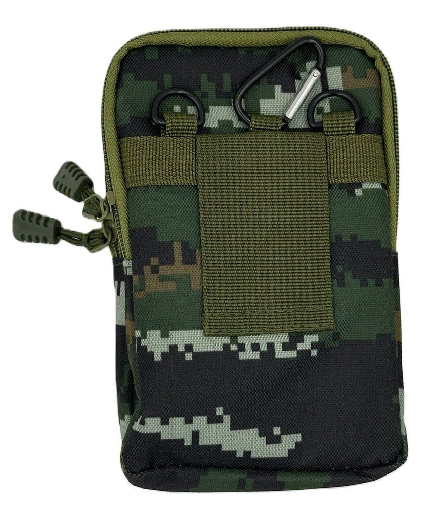 Maza taktiskā soma, vīriešu rokassoma Camo D1, tumši zaļa