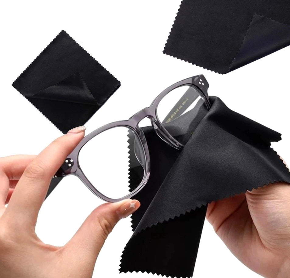 Mikrošķiedras briļļu salvetes, 10 gab. O10