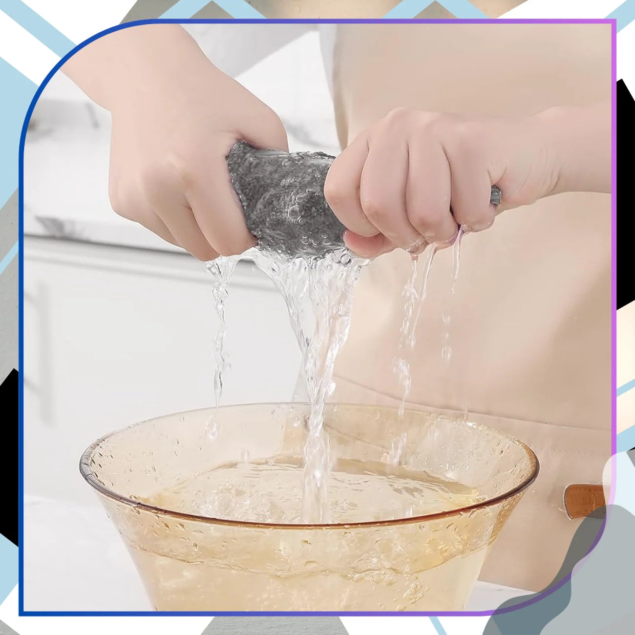 Mikrošķiedras lupatiņas, 30 cm, 10 gabalu komplekts