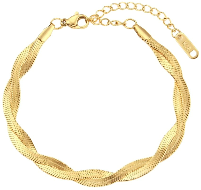 Sieviešu rokassprādze K72, zelta krāsā