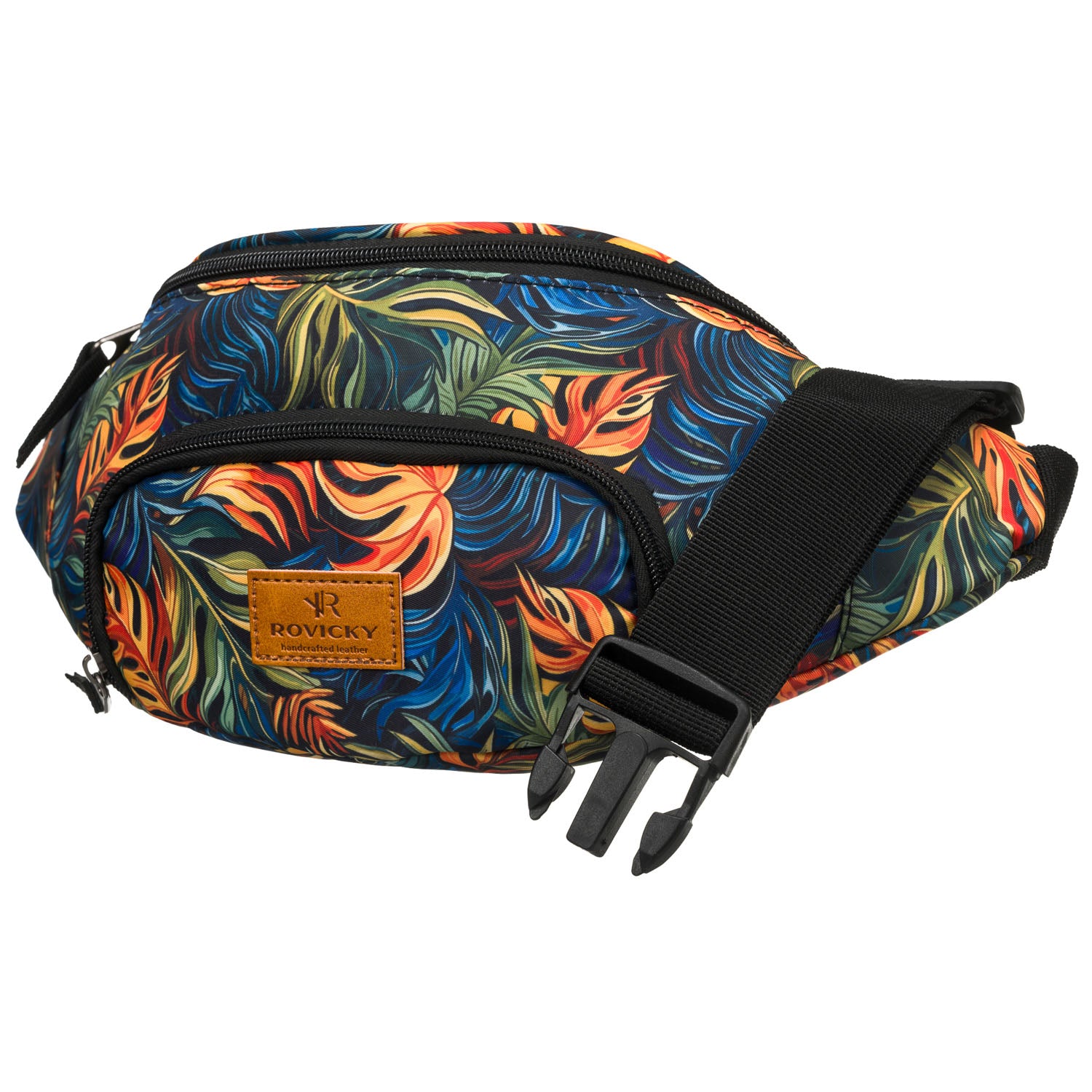 Sieviešu jostas soma, poliesters, ar rāvējslēdzēju R551