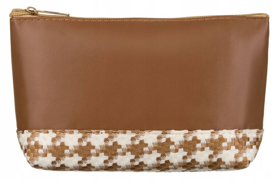 Sieviešu ceļojumu kosmētikas soma, kas izgatavota no organiskās ādas - Rovicky