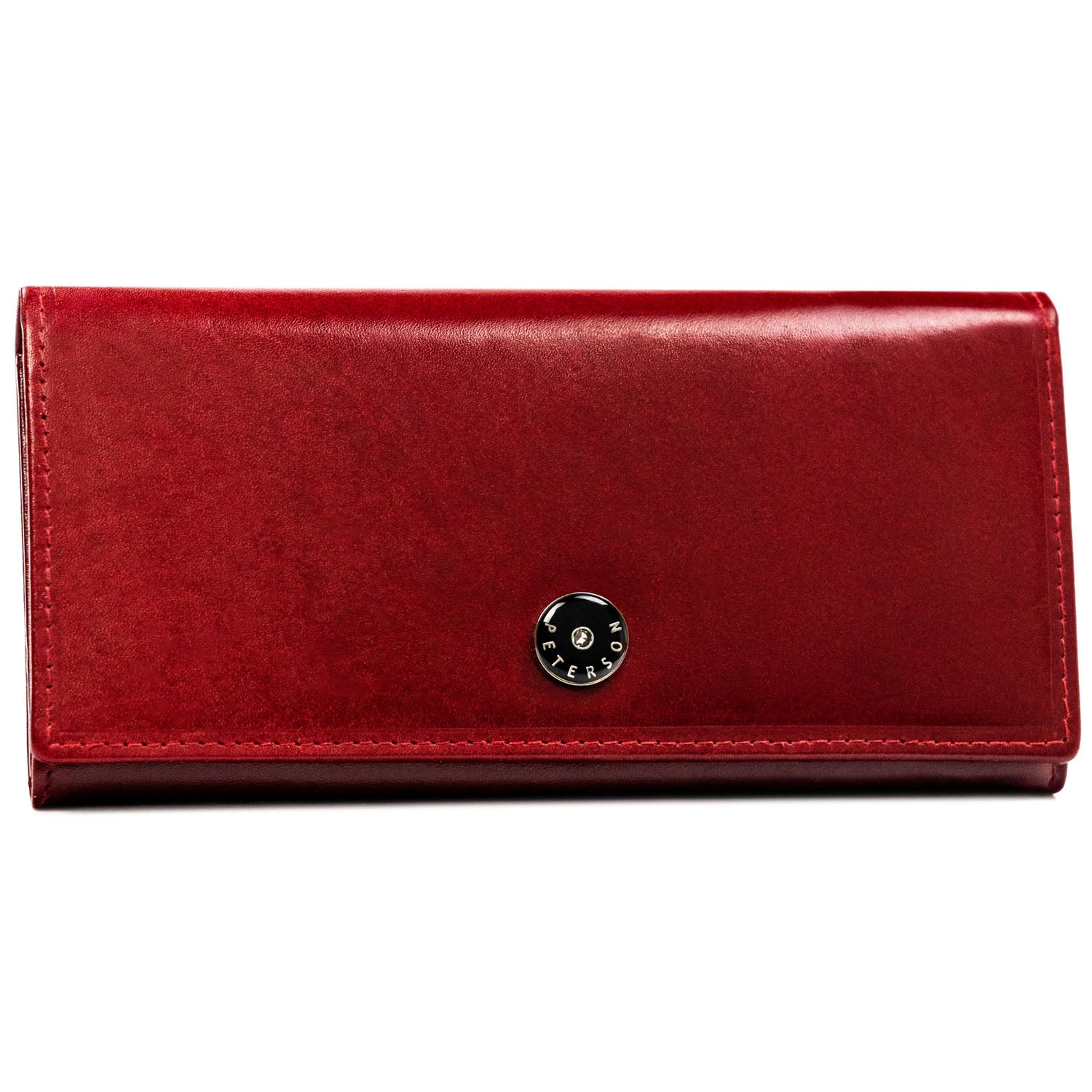 Sieviešu ādas maks, sarkans D1801