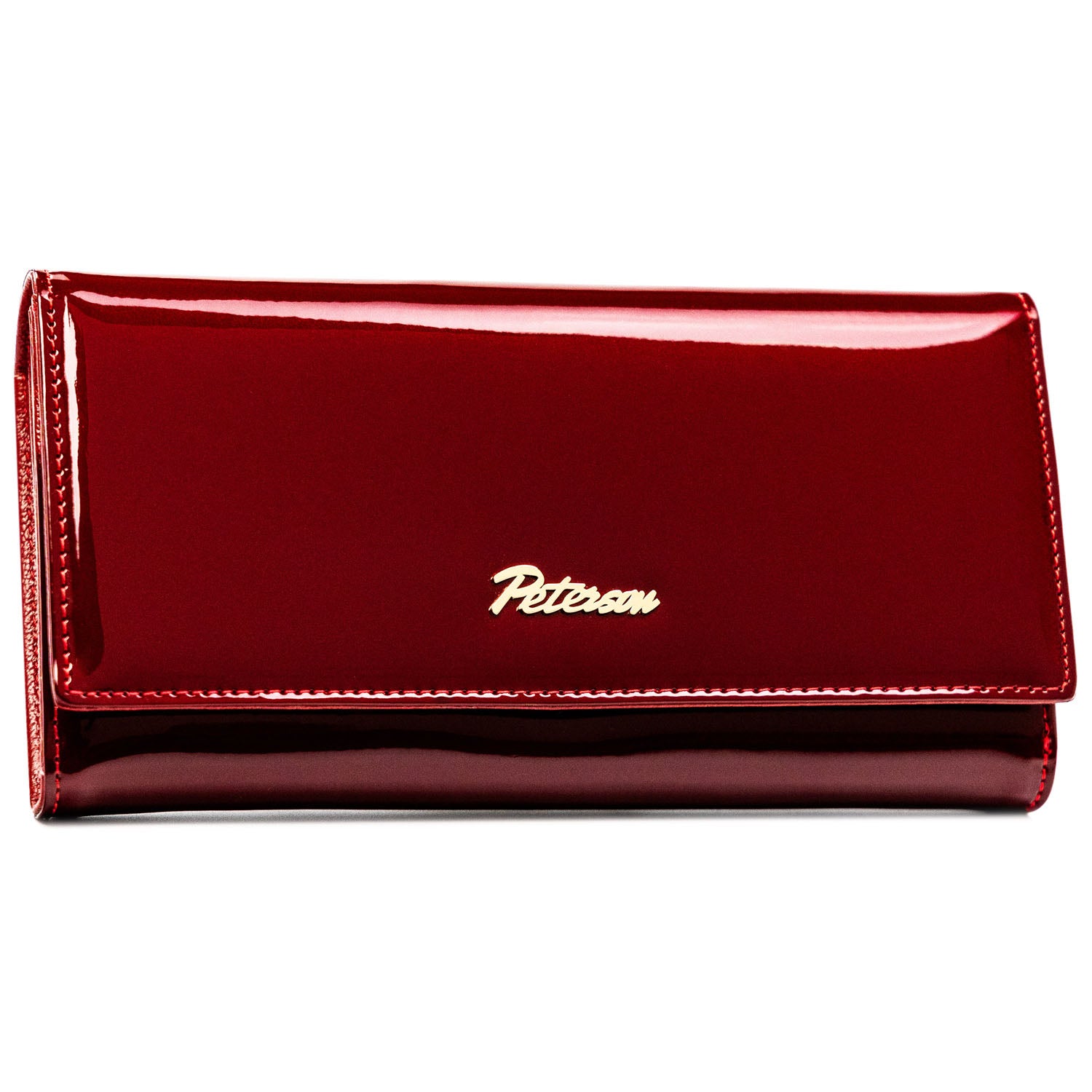 Sieviešu ādas maks, sarkans D1807