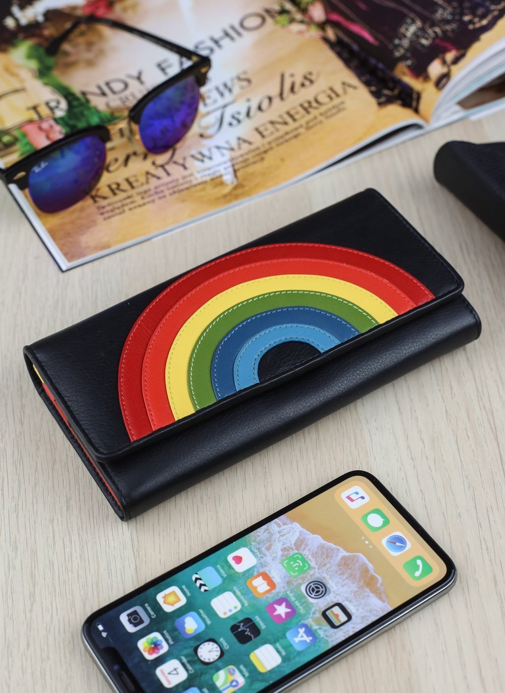 Sieviešu ādas maks Visconti HR-80 D1862