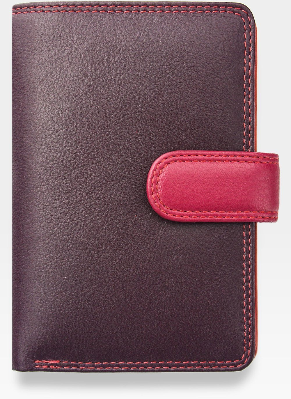 Sieviešu ādas maks Visconti RB51, violets D1825