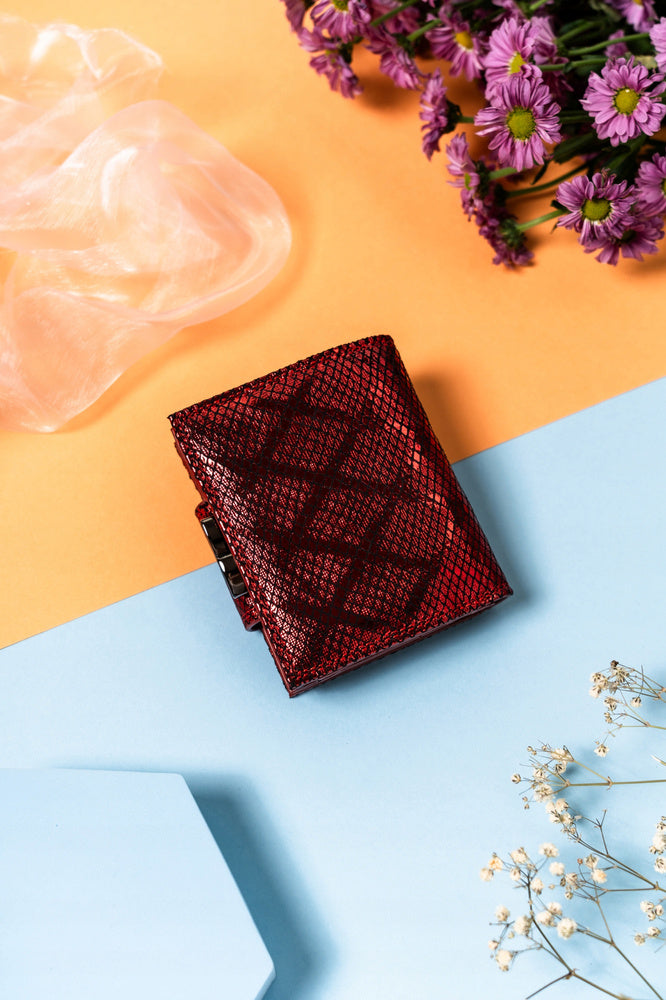 Sieviešu maks Lorenti R15, sarkans D1747