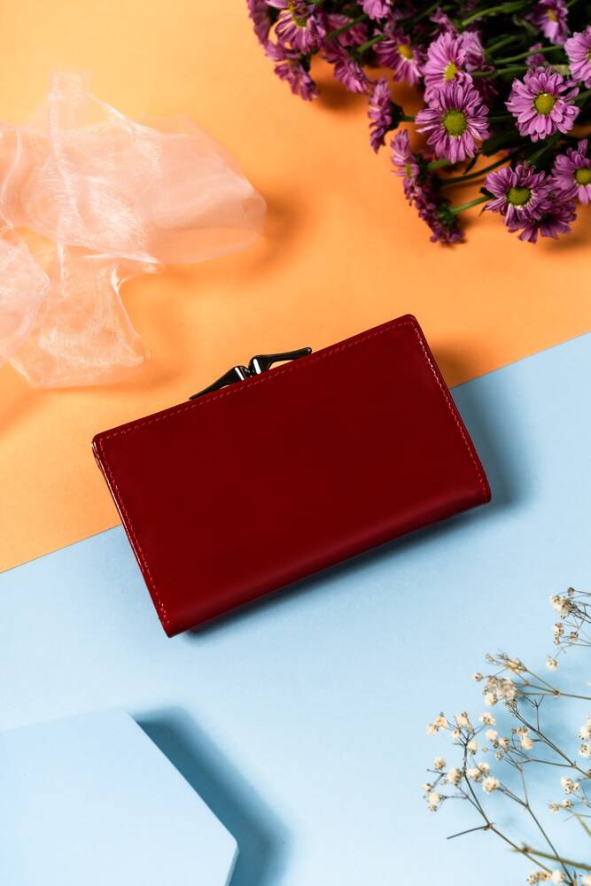 Sieviešu maks Lorenti R9, sarkans D1740