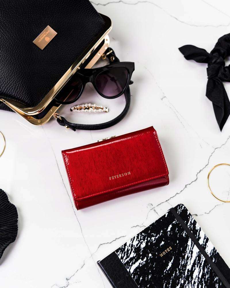 Sieviešu maks Peterson H8, sarkans D1732