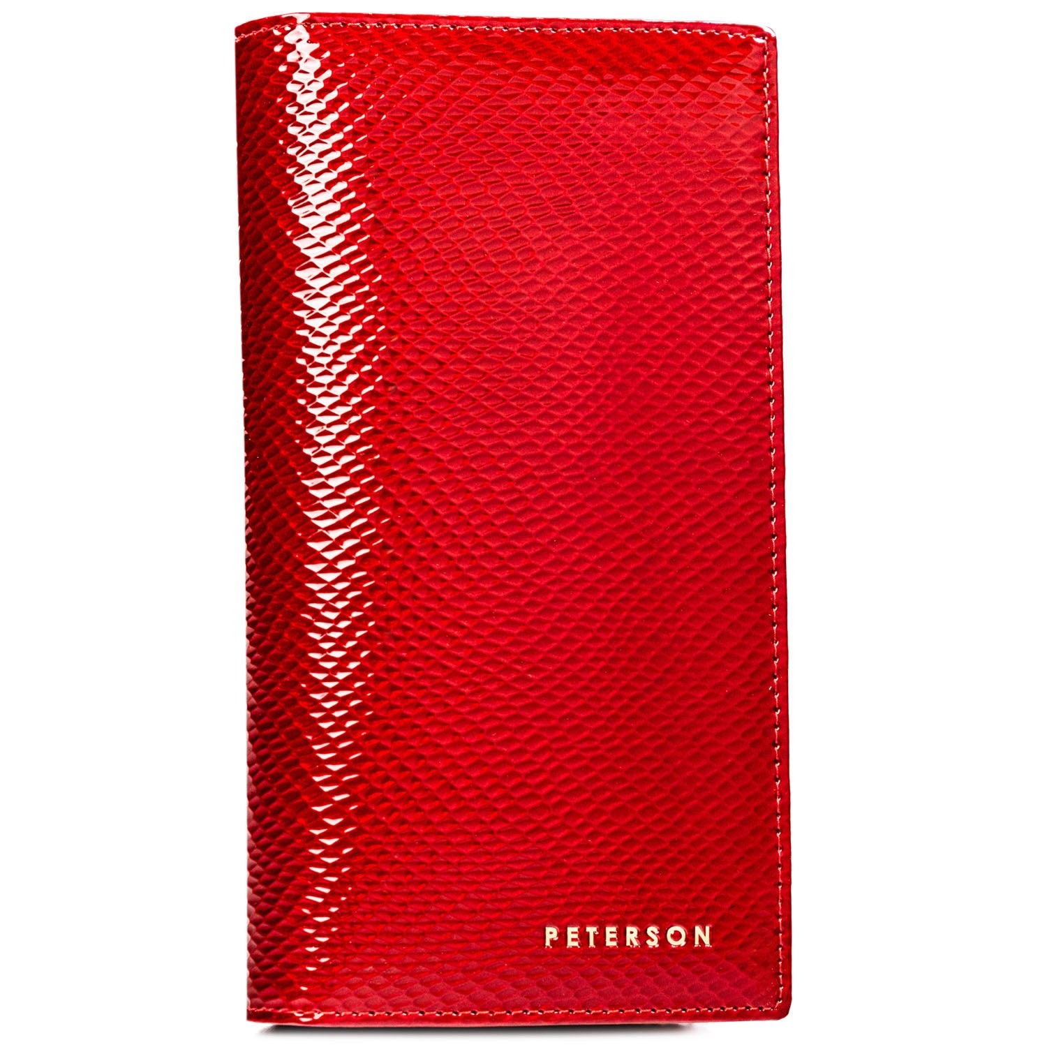 Sieviešu maks, sarkans, ar RFID aizsardzību D1625