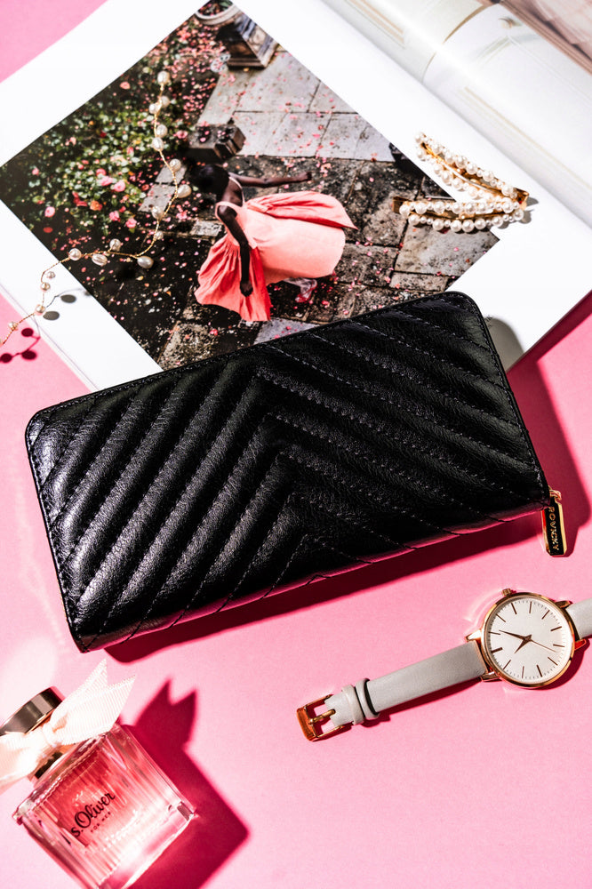 Sieviešu maks Rovicky P15, melns D1701