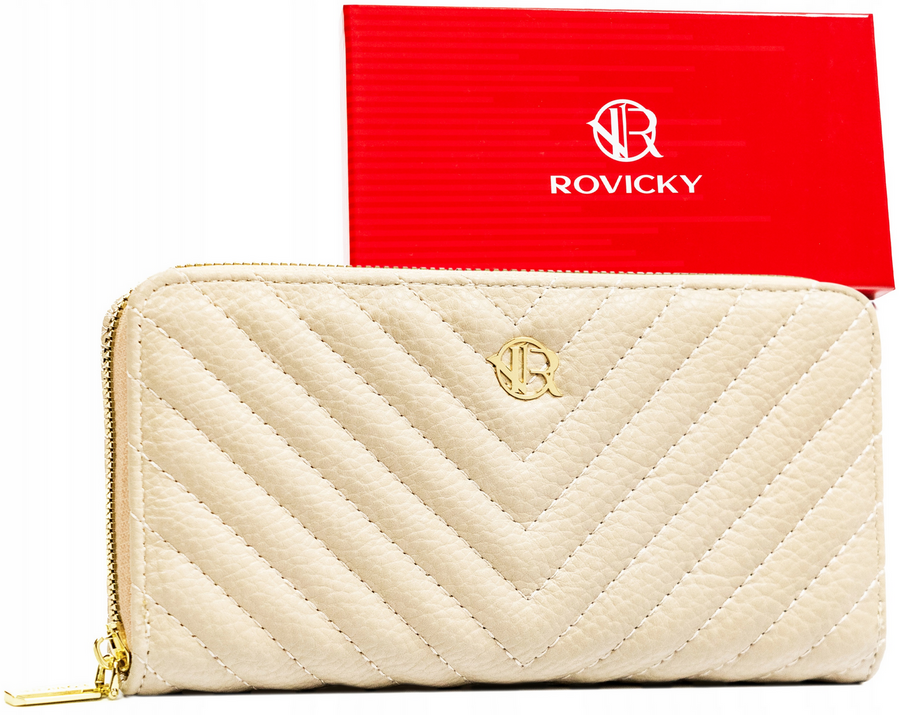 Sieviešu maks Rovicky P16, bēšs D1700