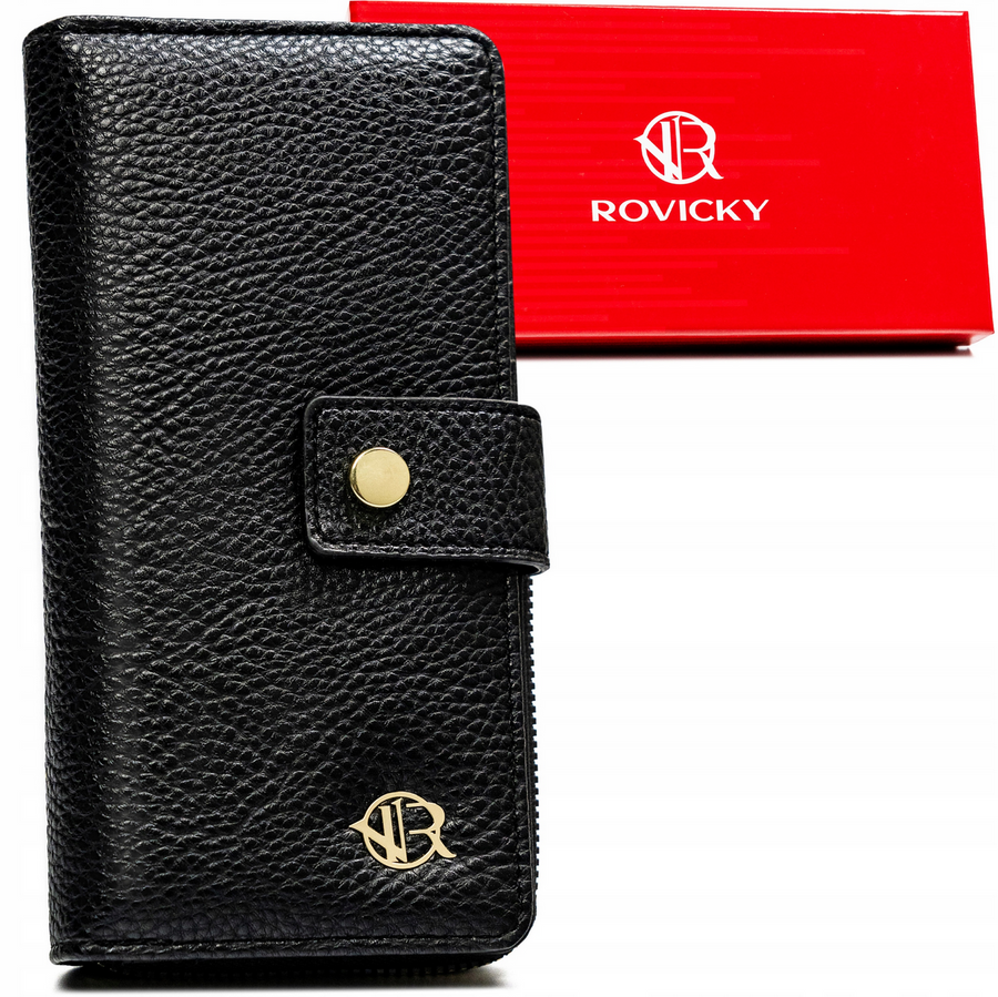 Sieviešu maks Rovicky P3, melns D1696