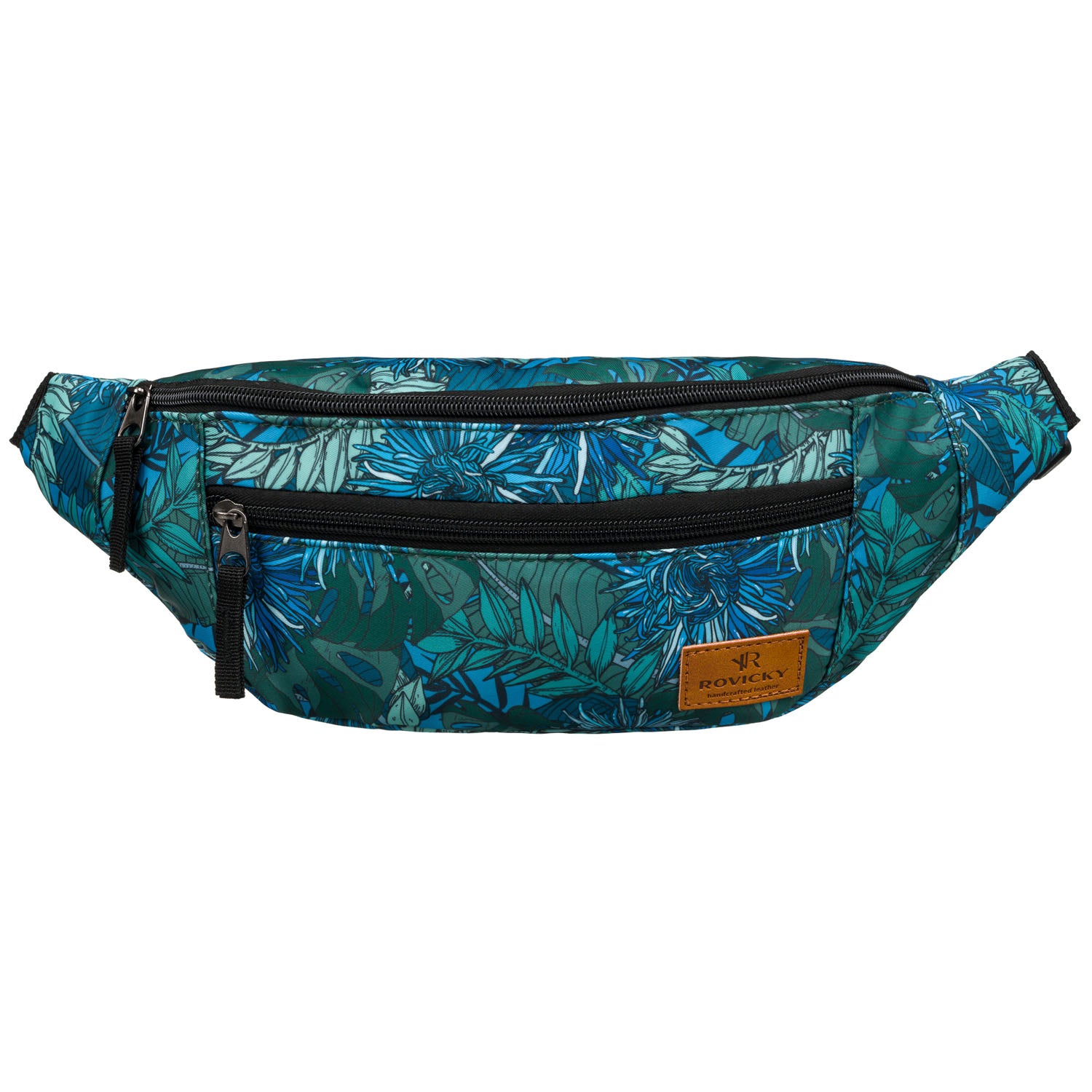 Sieviešu rokassoma ar ārējo kabatu, Rovicky. R503