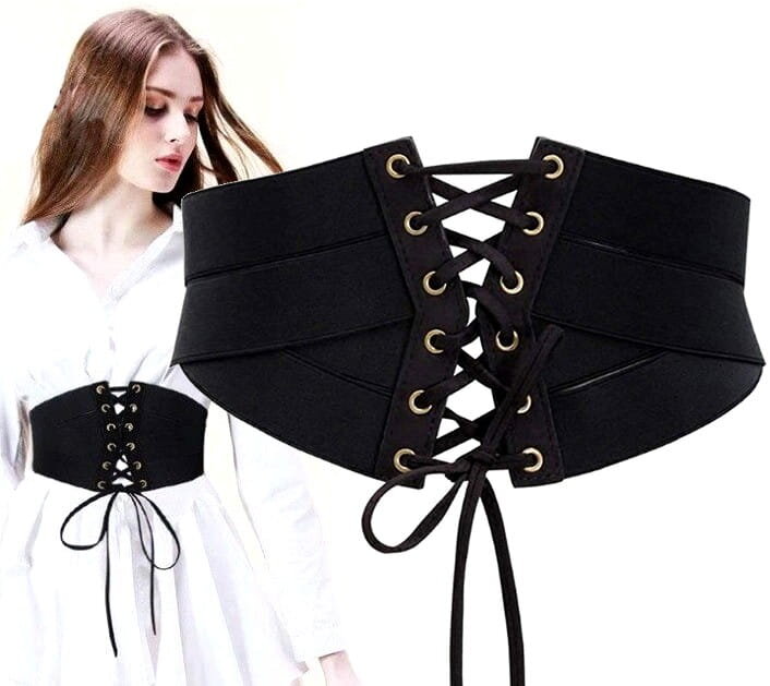 Sieviešu korsetes josta S43 melna