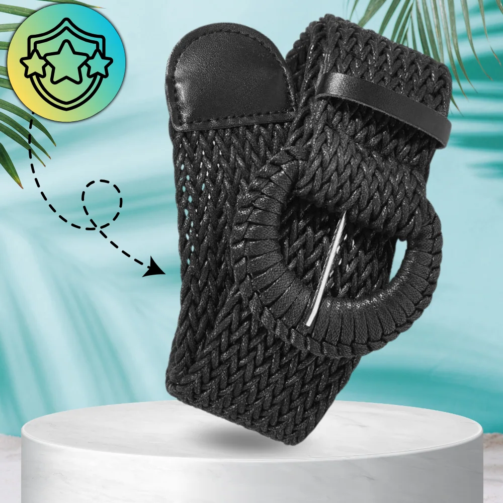 Sieviešu josta P19, melna