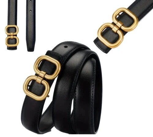 Sieviešu josta R107 melna