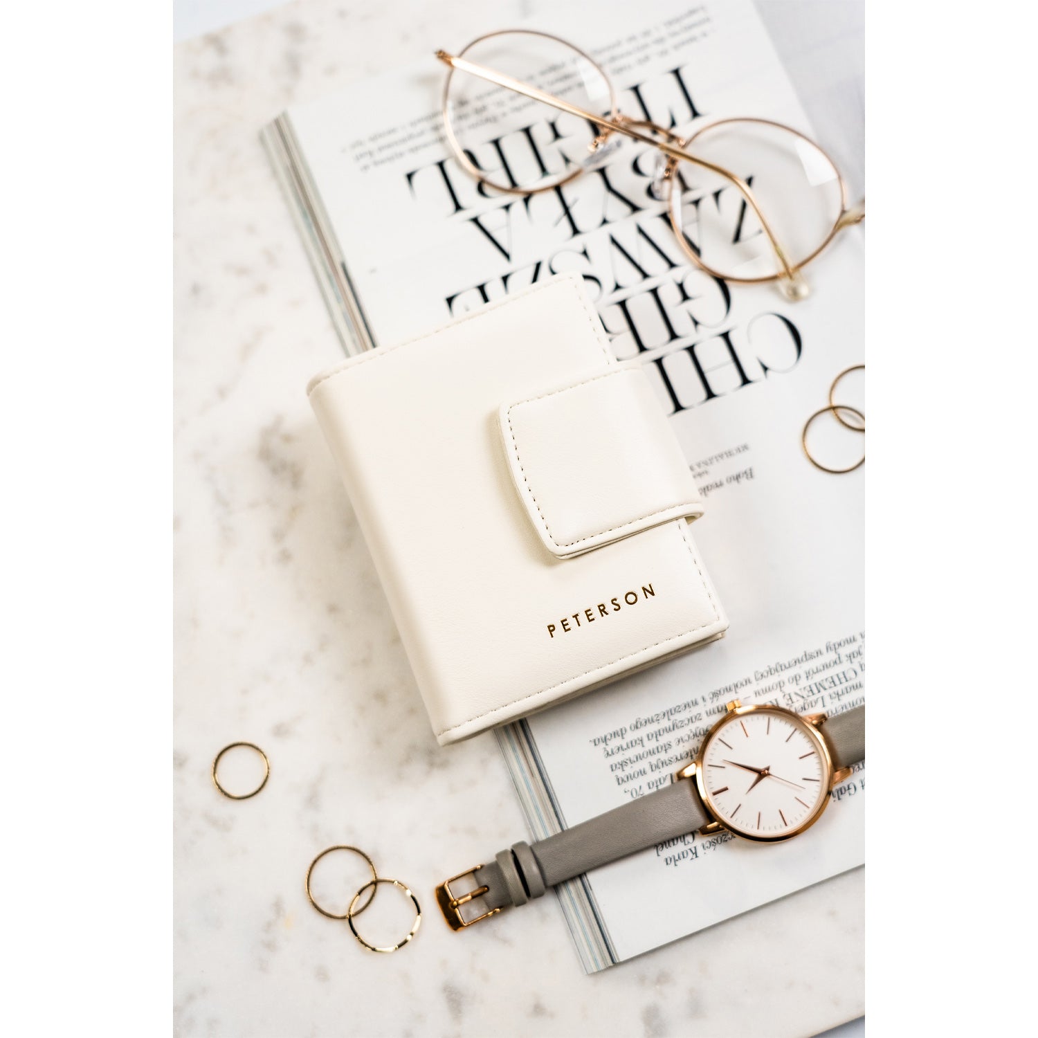 Īstas ādas sieviešu maks Peterson L116 D1599