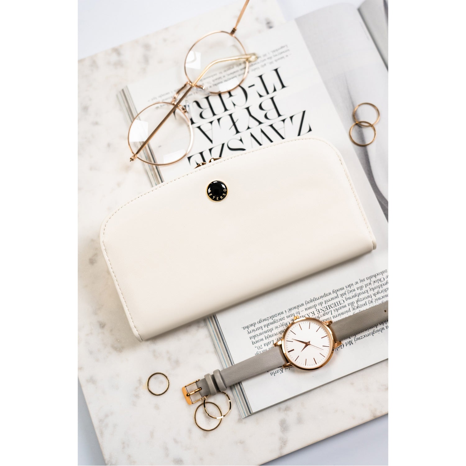 Īstas ādas sieviešu maks Peterson L120 D1594