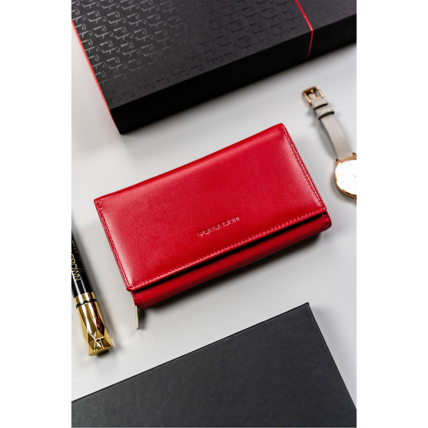 Īstas ādas sieviešu maks Peterson L125 D1589