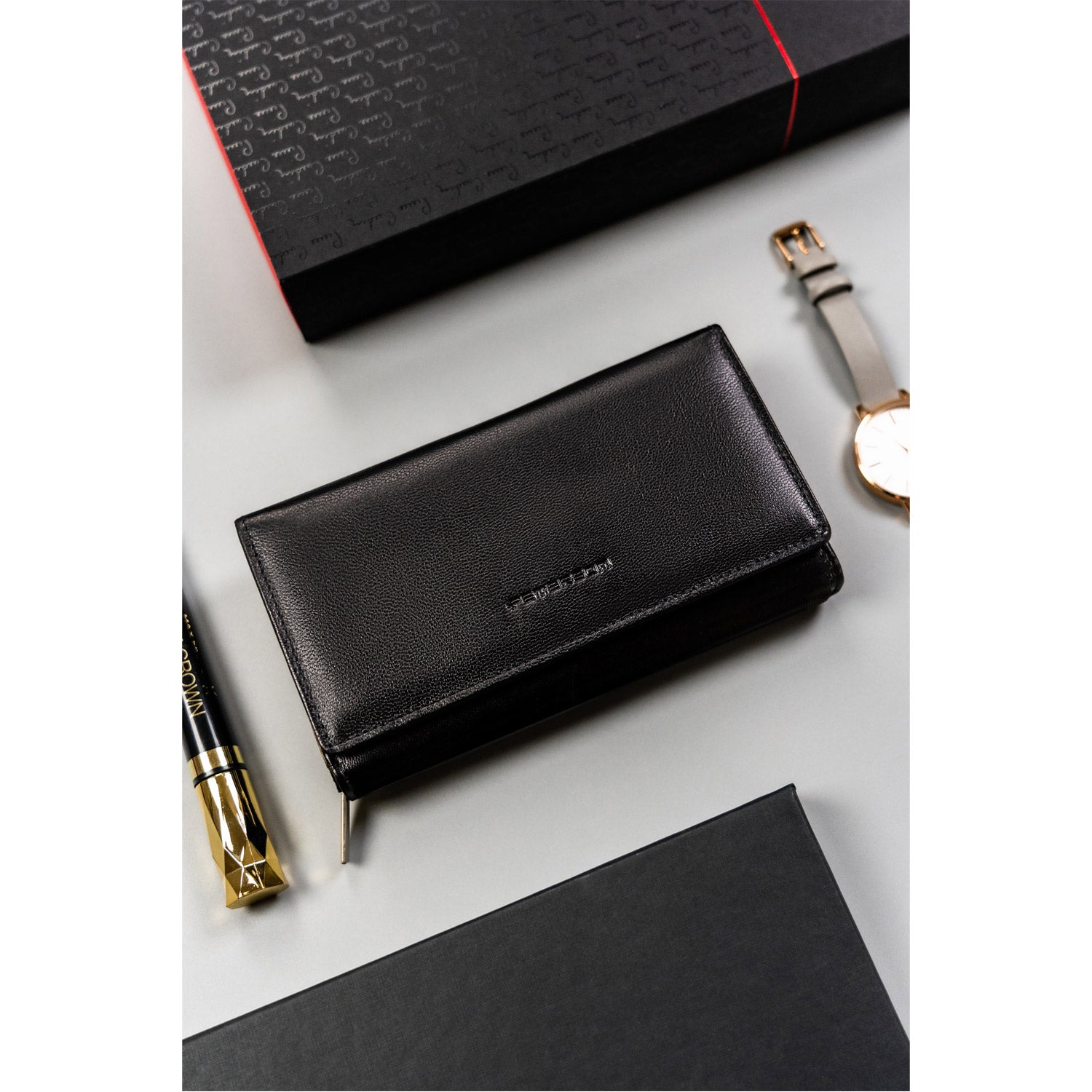 Īstas ādas sieviešu maks Peterson L126 D1588