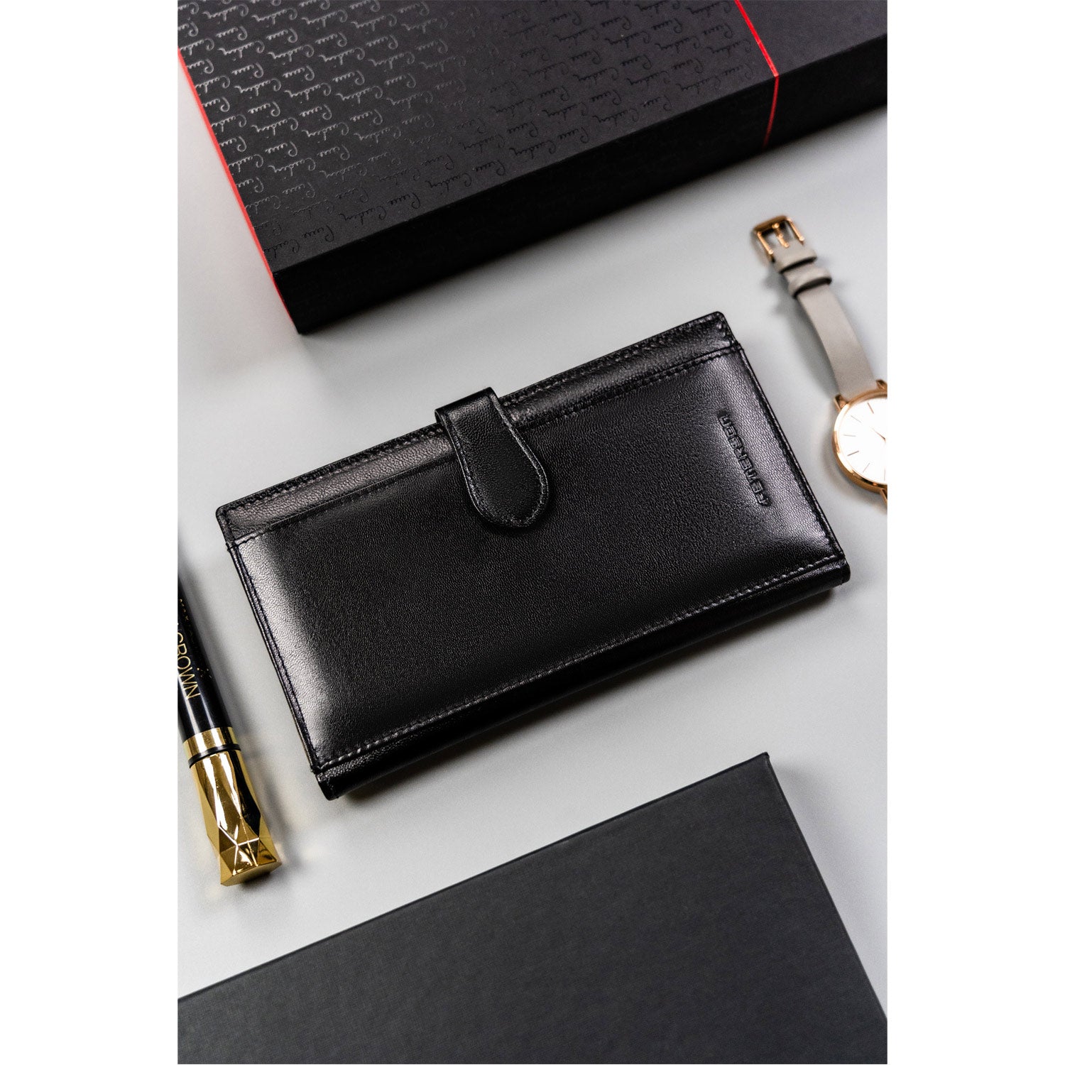 Īstas ādas sieviešu maks Peterson L127 D1587