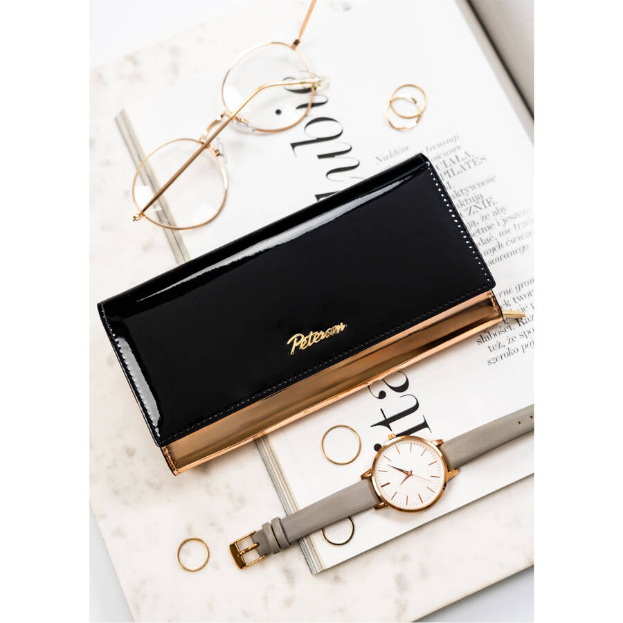 Īstas ādas sieviešu maks Peterson L145 D1567