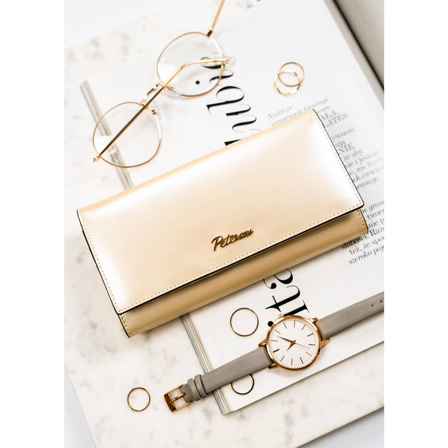 Īstas ādas sieviešu maks Peterson L148 D1564