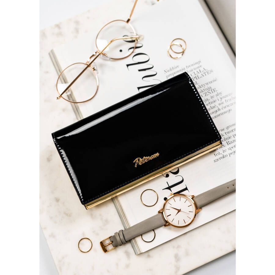 Īstas ādas sieviešu maks Peterson L149 D1563