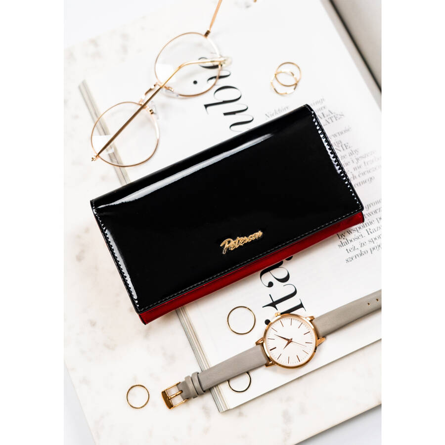 Īstas ādas sieviešu maks Peterson L152 D1559