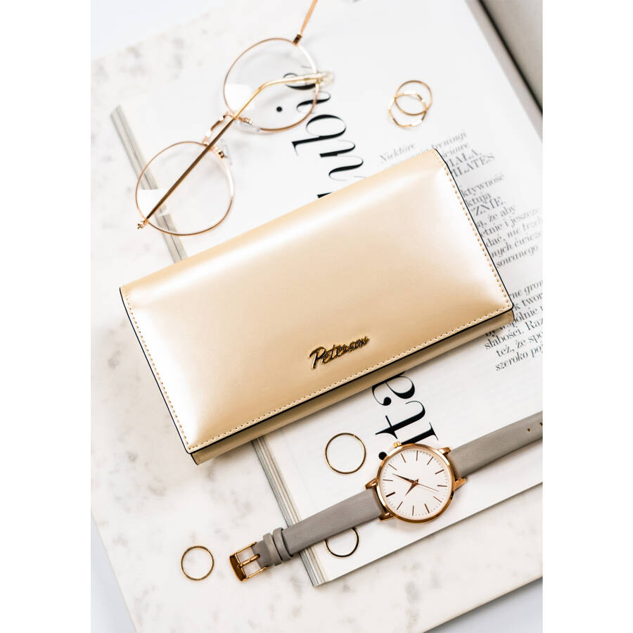 Īstas ādas sieviešu maks Peterson L153 D1558