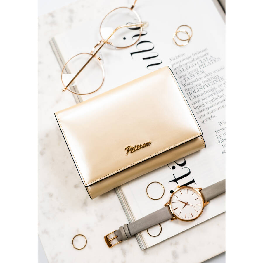 Īstas ādas sieviešu maks Peterson L158 D1553