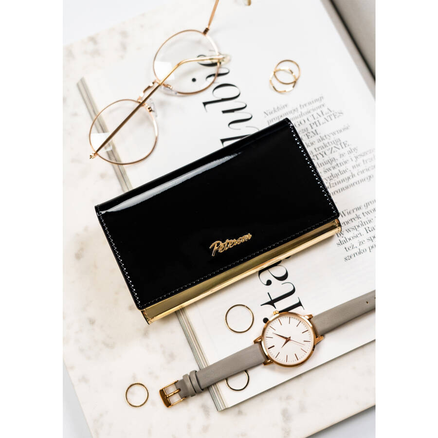 Īstas ādas sieviešu maks Peterson L159 D1552