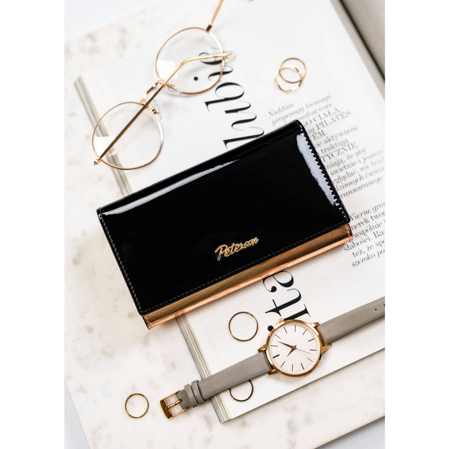 Īstas ādas sieviešu maks Peterson L160 D1550