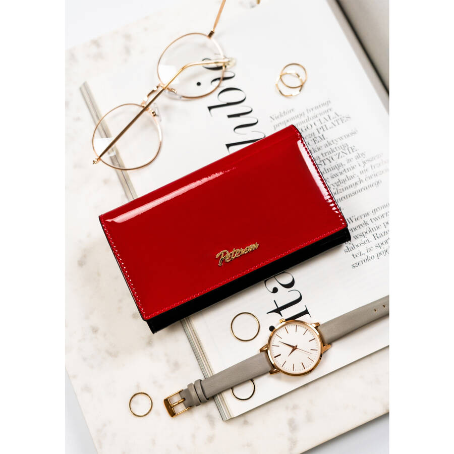 Īstas ādas sieviešu maks Peterson L161 D1549