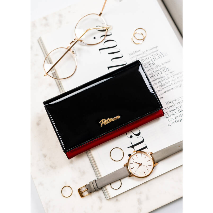 Īstas ādas sieviešu maks Peterson L162 D1548