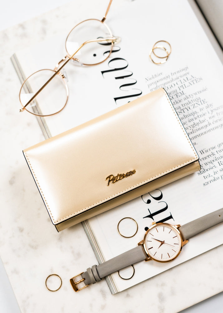 Īstas ādas sieviešu maks Peterson L163 D1547