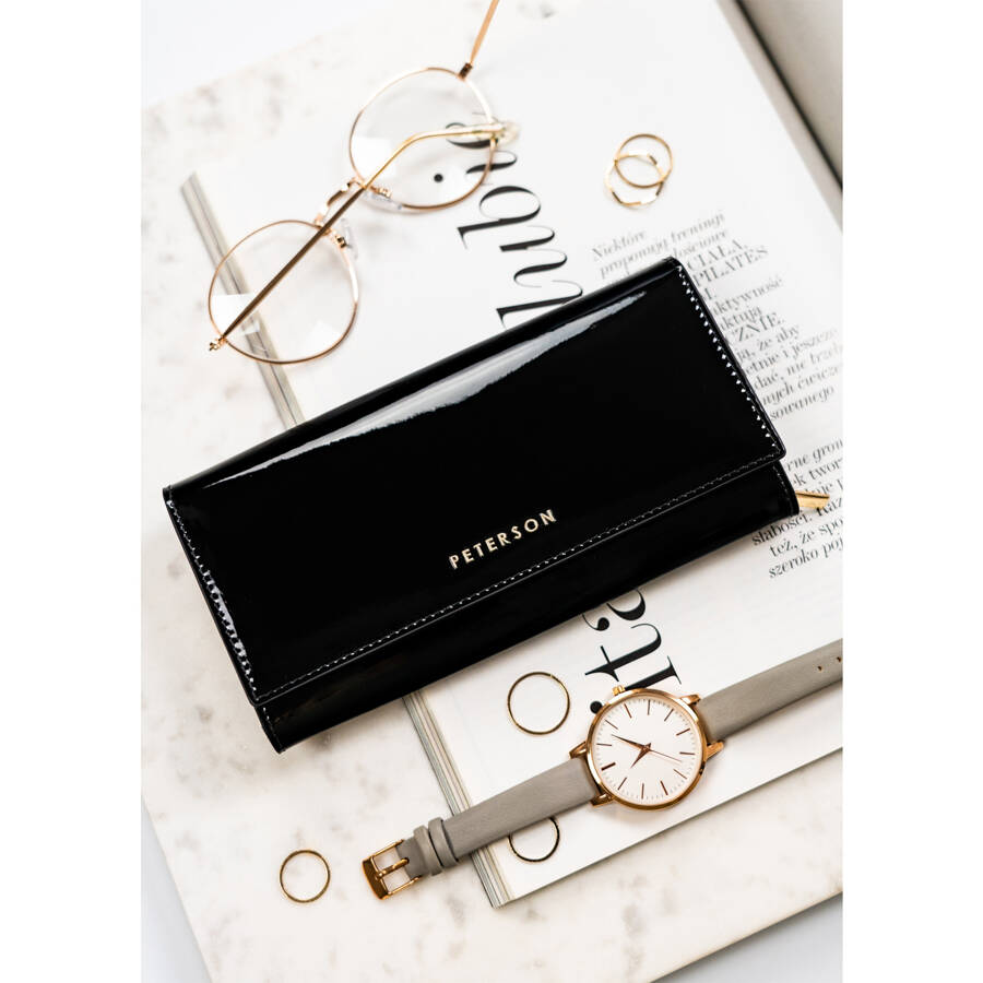 Īstas ādas sieviešu maks Peterson L165 D1545