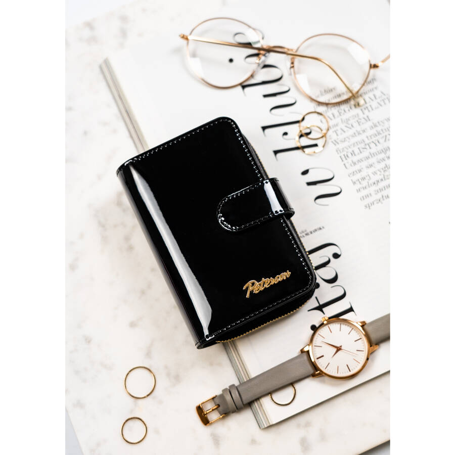 Īstas ādas sieviešu maks Peterson L167 D1543