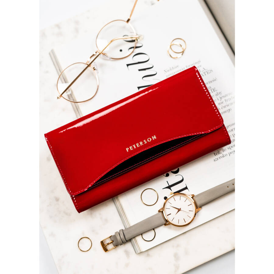 Īstas ādas sieviešu maks Peterson L171 D1538