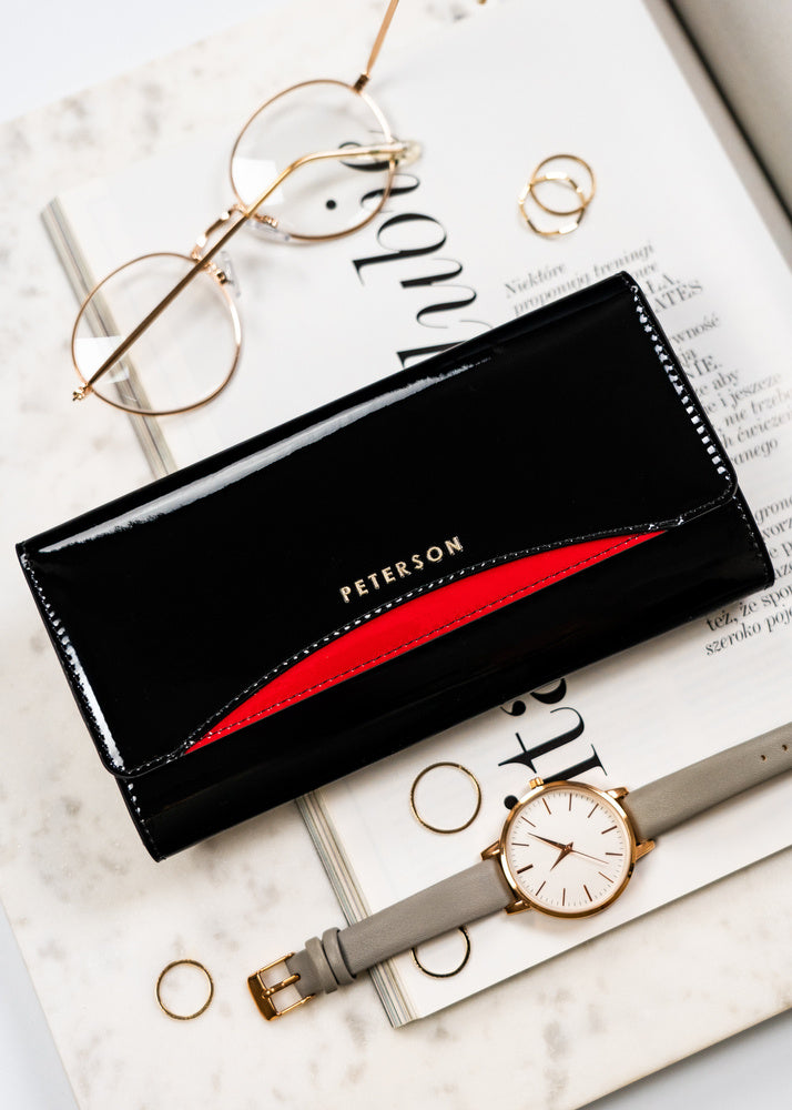 Īstas ādas sieviešu maks Peterson L172 D1537