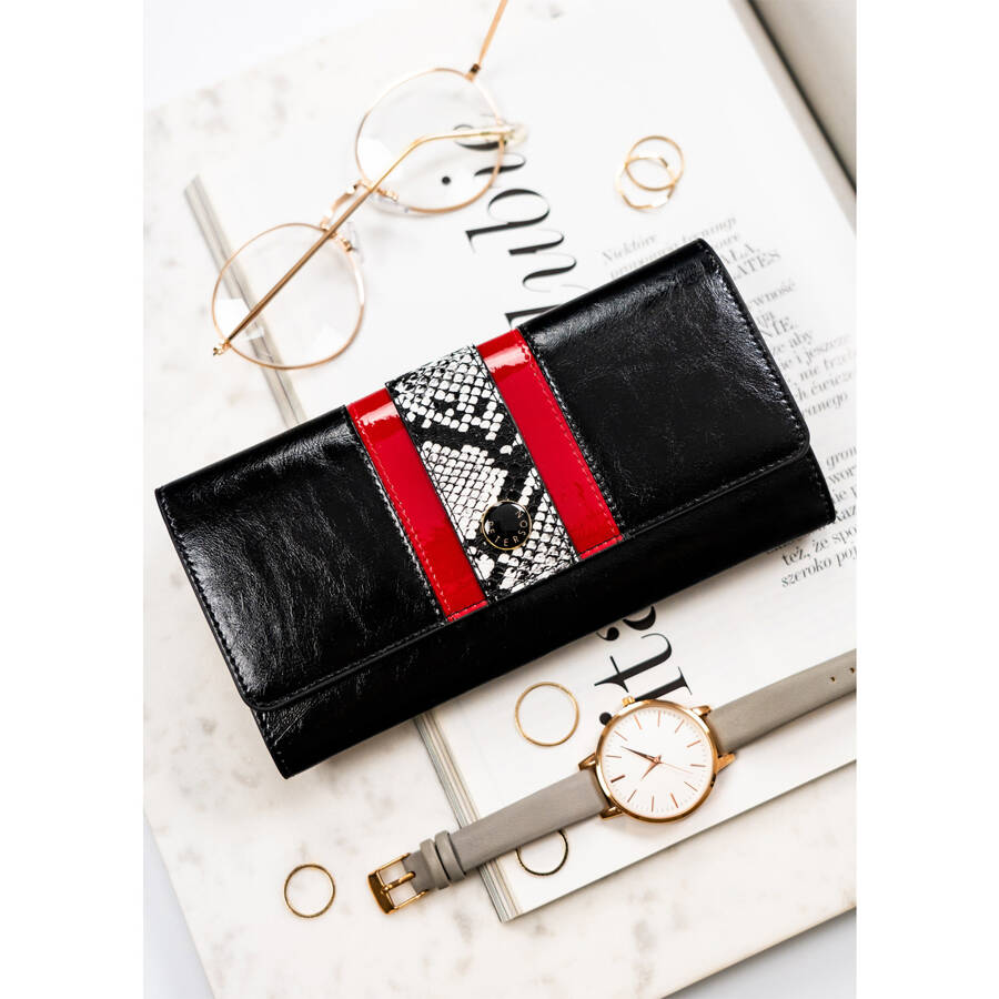 Īstas ādas sieviešu maks Peterson L173 D1536