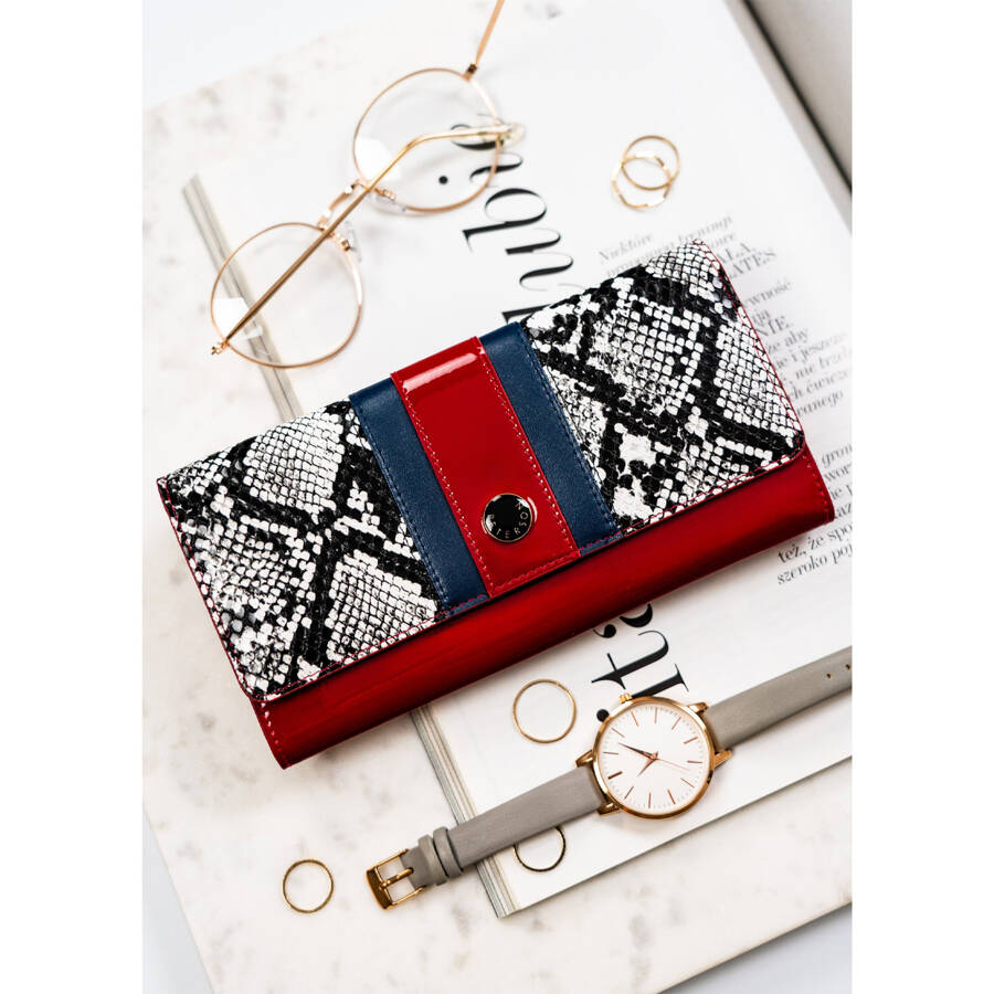 Īstas ādas sieviešu maks Peterson L174 D1535