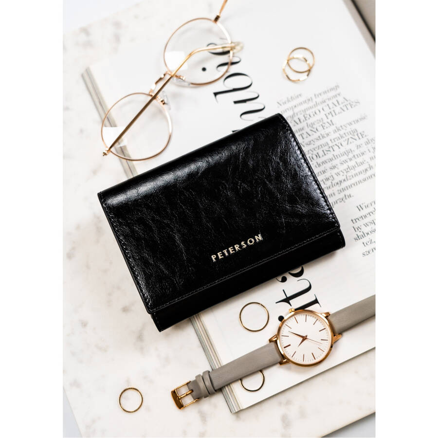 Īstas ādas sieviešu maks Peterson L175 D1534