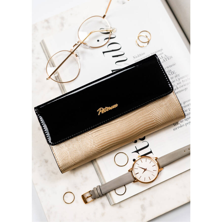 Īstas ādas sieviešu maks Peterson L178 D1531