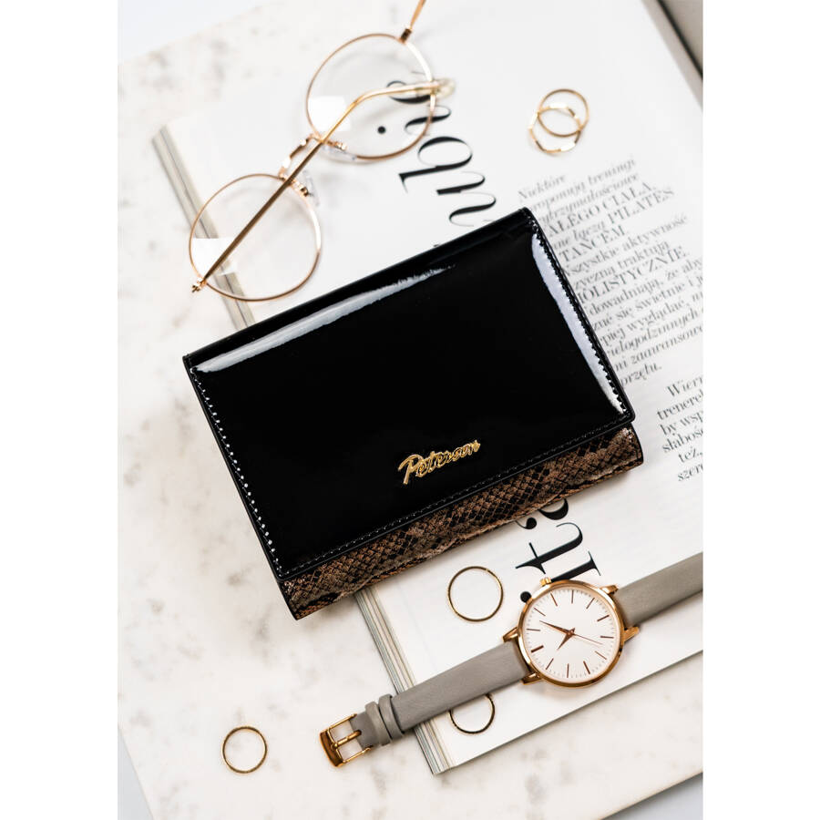 Īstas ādas sieviešu maks Peterson L184 D1524