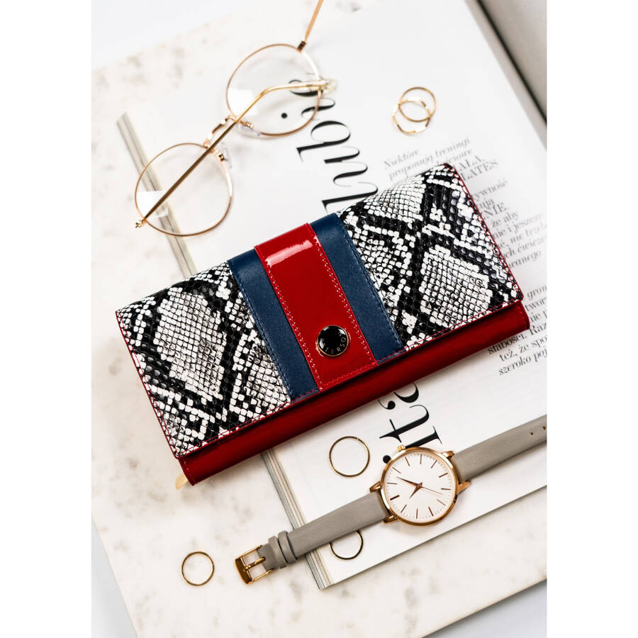 Īstas ādas sieviešu maks Peterson L185 D1523