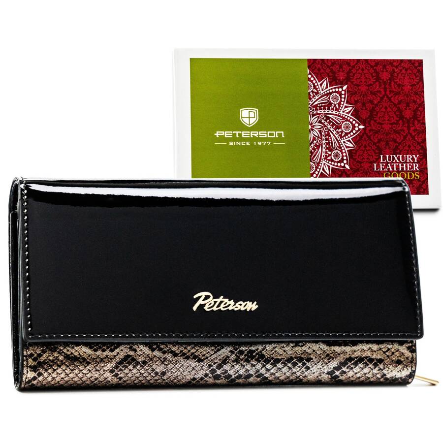 Īstas ādas sieviešu maks Peterson L187 D1521