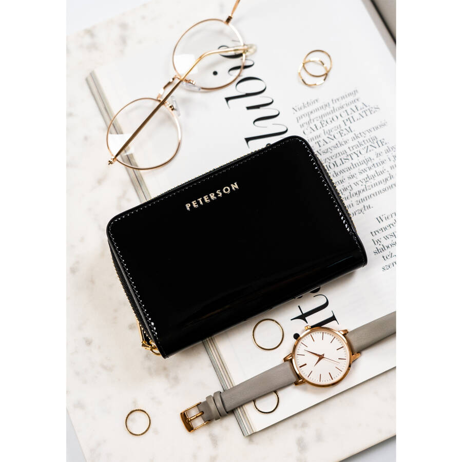 Īstas ādas sieviešu maks Peterson L191 D1516