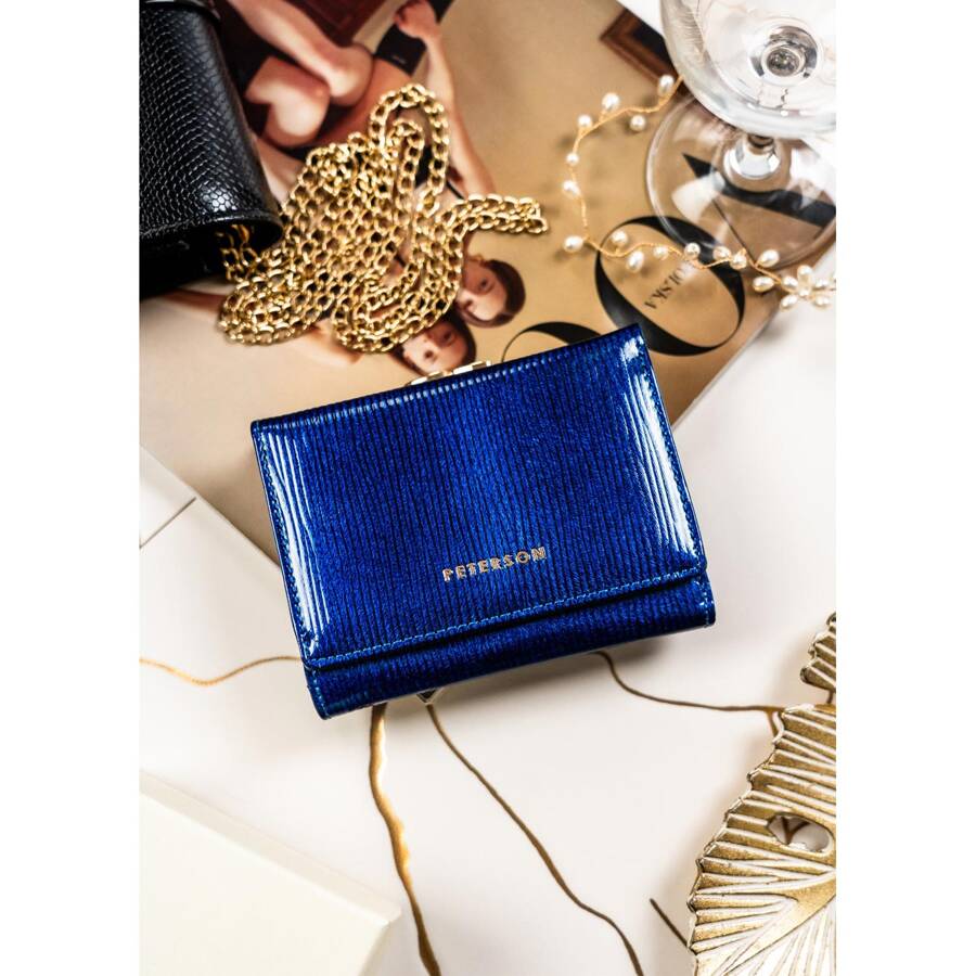 Īstas ādas sieviešu maks Peterson L201 D1504